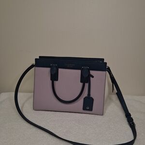 Kate Spade Lavender and Navy Satchel
